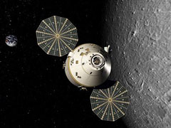 future Orion spacecraft