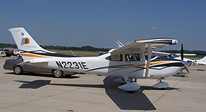 Iowa State Patrol airplane