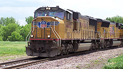 Union Pacific train