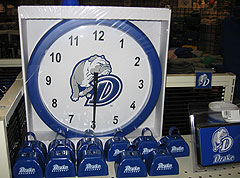 Drake clock and other souvenirs