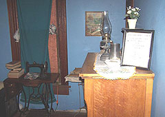 Bedroom where two of eight people were killed in Villisca