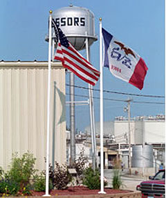 Photo of Agriprocessors plant in Postville from the company's website.