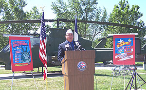 John Derner, adjutant of the American Legion Department of Iowa.