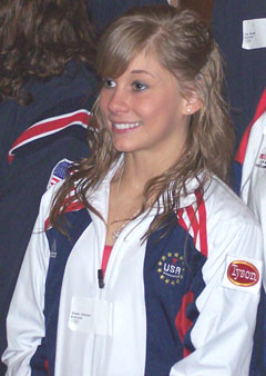 Shawn Johnson (file photo)