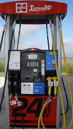 Ethanol blender pump (file photo).