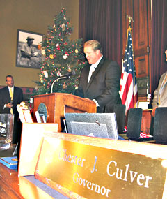 Governor Chet Culver