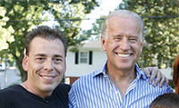 Marshall Clemons with Vice President Joe Biden.