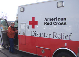 Red Cross Emergency Response Vehicle (ERV)