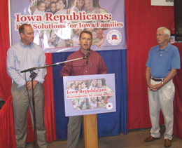 Matt Strawn, Scott Raecker, Steve Kettering (l-r)