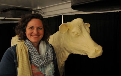 Iowa State Fair’s butter cow ‘in the round’ a revelation