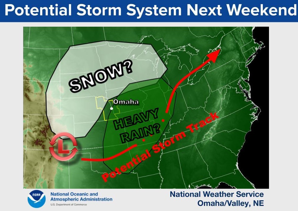 Spring arrives tomorrow, but a snowstorm may arrive this weekend