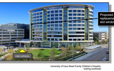 University of Iowa awarded millions for problems with Children’s Hospital windows
