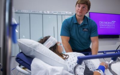 Des Moines University can simulate illnesses in a lot of ways