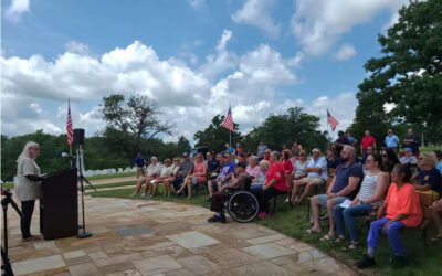Ceremony marks new road to Iowa’s only national cemetery