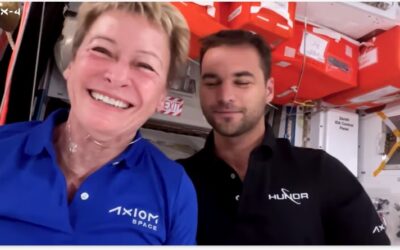 Iowan Whitson delighted to be back in orbit