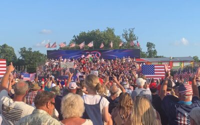 Trump, in Iowa, touts ‘consequential’ five months in White House
