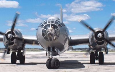 One of only two B-29s still flying lands in Iowa for tours, rides