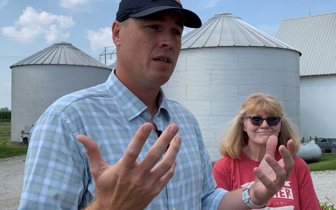 U.S. Senate candidate Scholten unveils farm platform