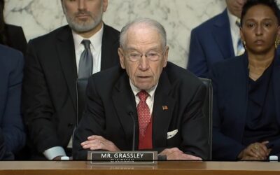 Senator Grassley backs Trump actions in Venezuela, ICE raid in Twin Cities