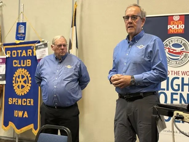 Iowa Rotarians take flight to reach polio eradication goal