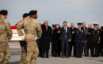 Senator Ernst accompanied remains of slain Iowa soldiers from Germany back to U.S.