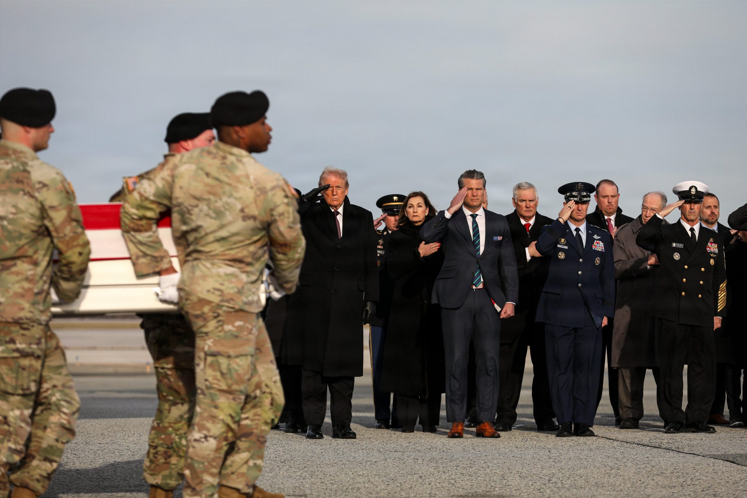 Senator Ernst accompanied remains of slain Iowa soldiers from Germany back to U.S.