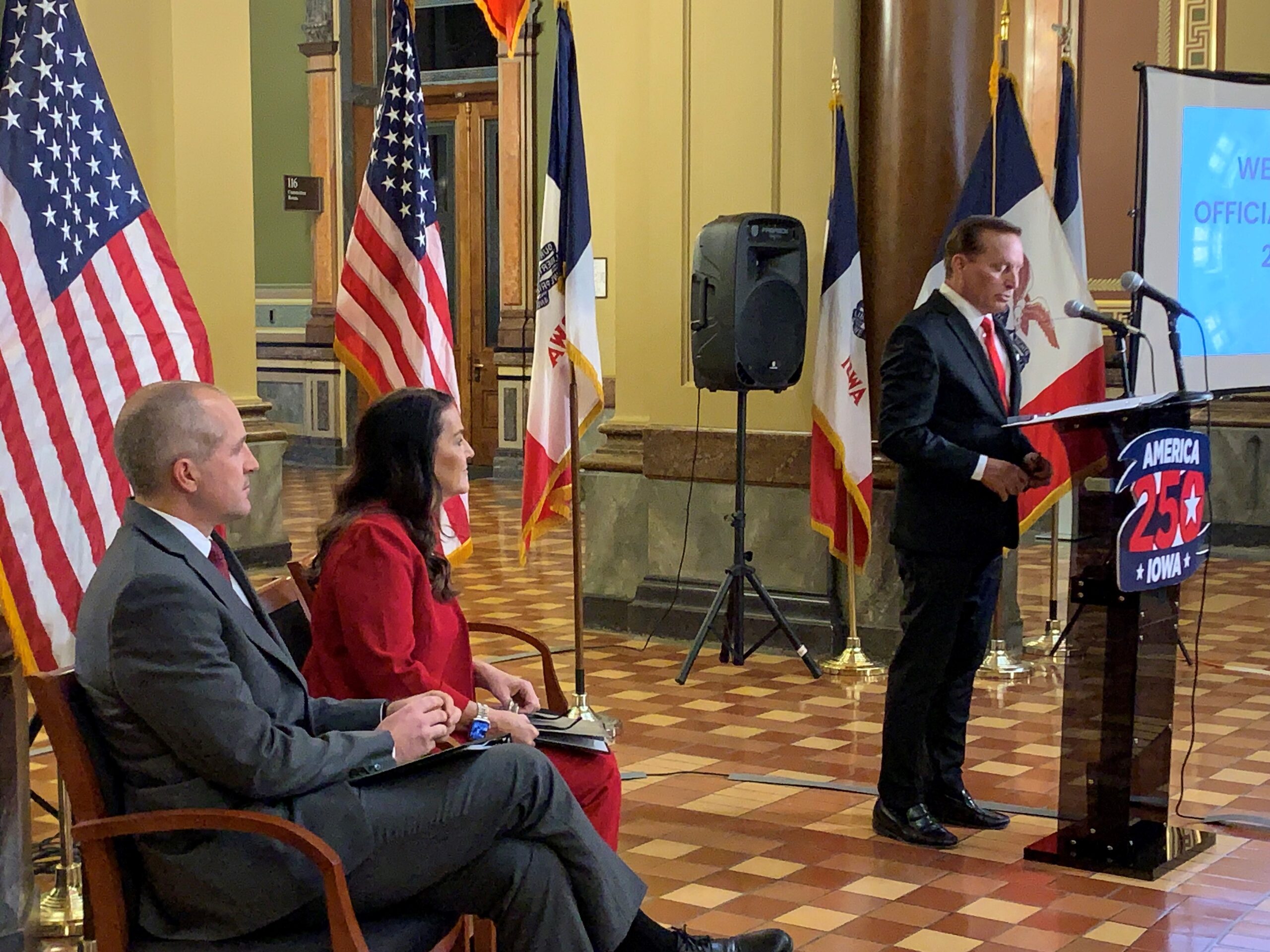 Kick off for America 250, Iowa edition