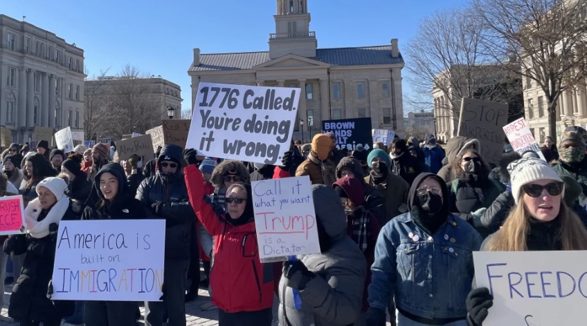 Latest ICE killing in Twin Cities sparks Iowa City demonstration
