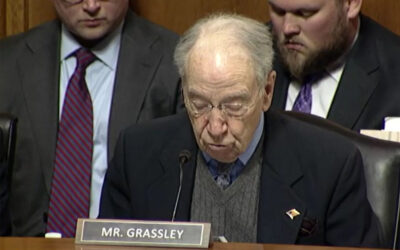 Senator Grassley discusses alleged fraud in Minnesota