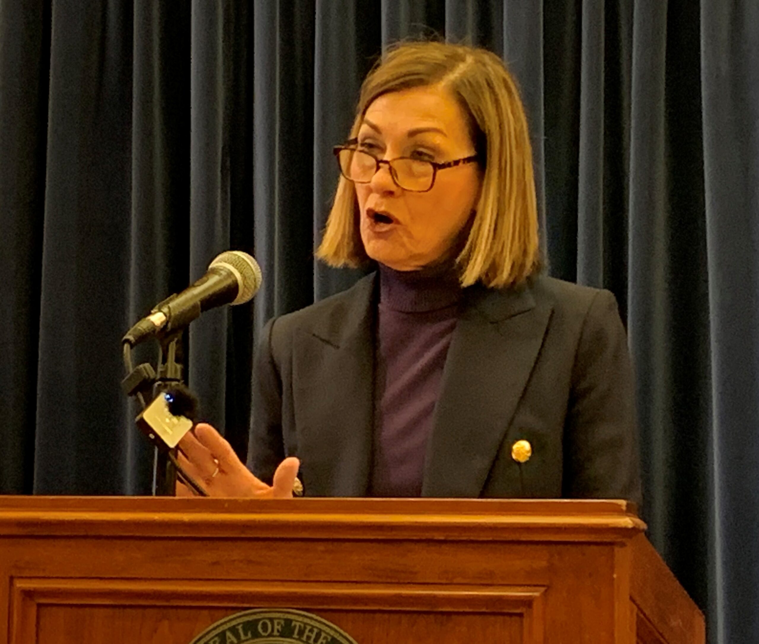 radioiowa.com - O. Kay Henderson - Iowa's governor predicts a property tax relief bill will pass in '26 - Radio Iowa