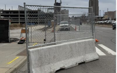 Bondurant company turns old wind turbine blades into traffic barriers
