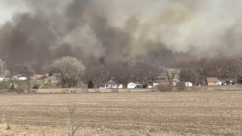 Iowa field fires may impact fertilizer needs