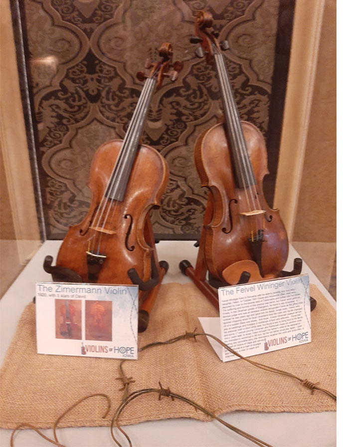 Sioux City students hear concert played on violins of Holocaust victims