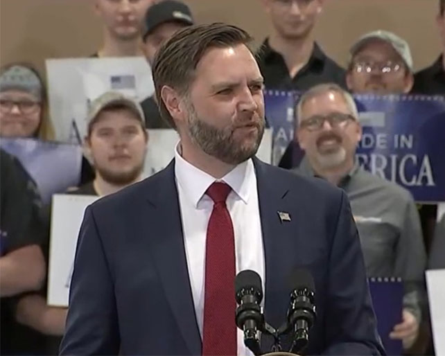 radioiowa.com - Dar Danielson - Vice President Vance campaigns in Iowa for Congressman Nunn - Radio Iowa