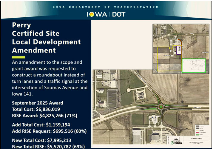radioiowa.com - Dar Danielson - Transportation Commission approves funding for Perry, Bondurant, New Hampton, West Burlington - Radio Iowa