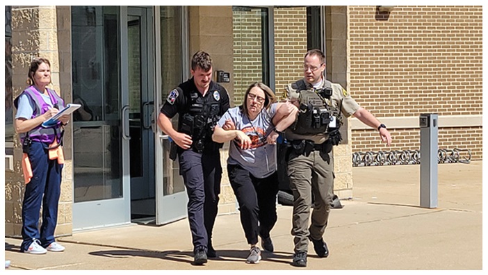 Northeast Iowa high school scene of active shooter drill