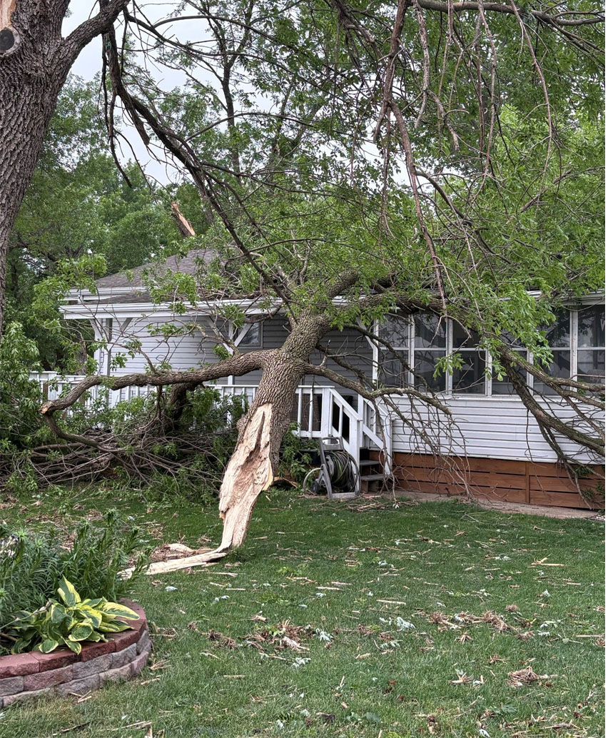 Eight Iowa counties declared state disaster areas after storms
