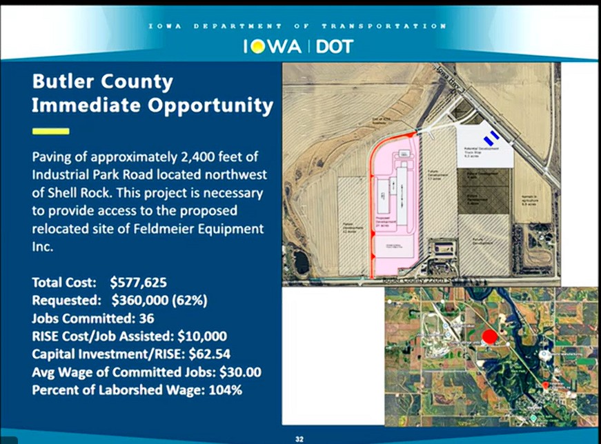 radioiowa.com - Dar Danielson - Iowa RISE funds approved for Butler County, Burlington - Radio Iowa
