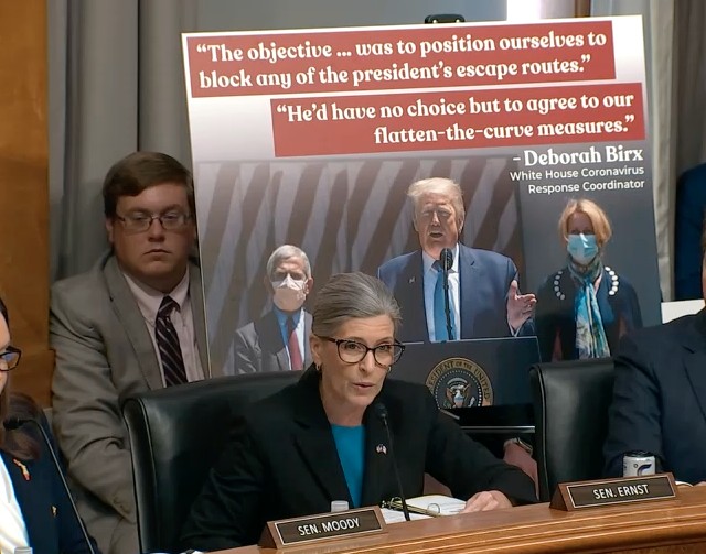 Senator Ernst blasts Fauci’s COVID related decisions