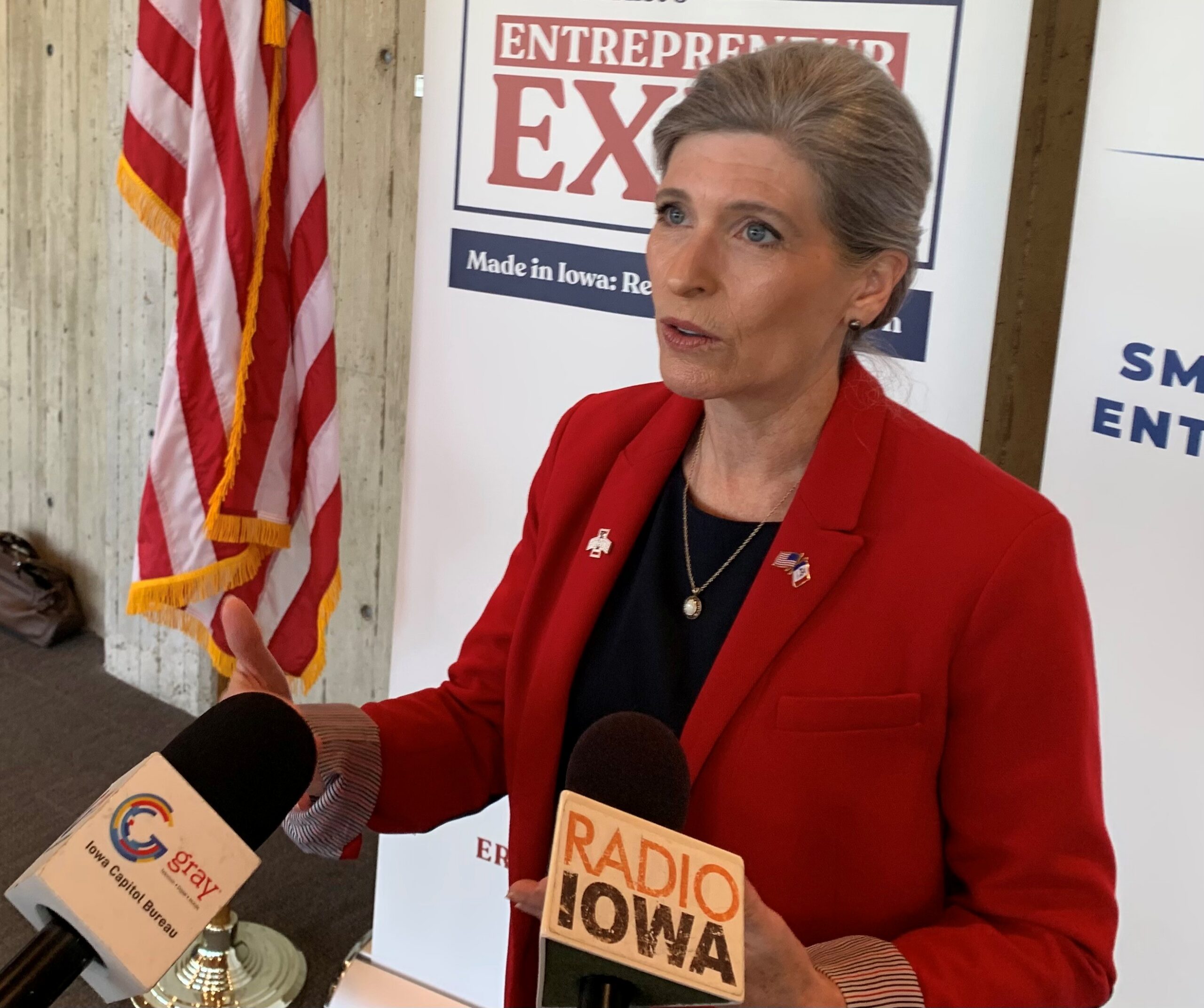 Iowa's U.S. Senator Ernst holds final Small Business Expo - Radio Iowa