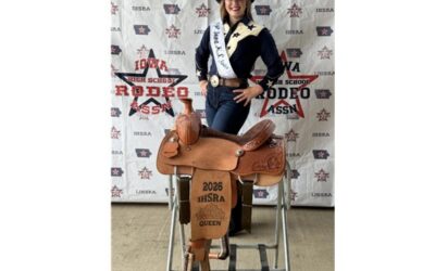 Iowa high schooler hopes to lasso rodeo queen crown