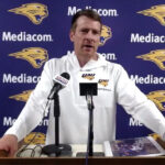 UNI football coach Todd Sepsis. (UNI photo)