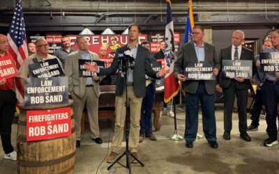 Public safety officials and NRA weigh in, while two major Iowa groups don’t endorse in governor’s race
