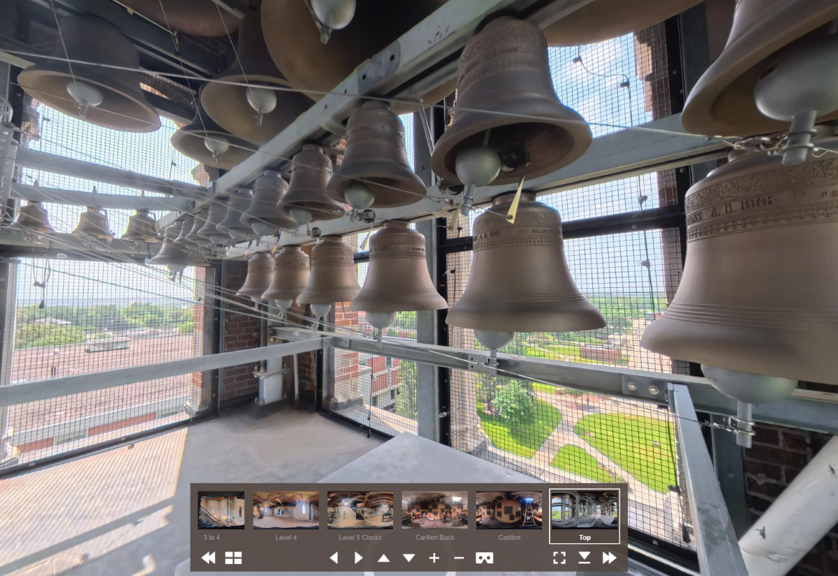 radioiowa.com - Matt Kelley - New 3D tour offers rare views inside UNI's century-old campanile (AUDIO) - Radio Iowa