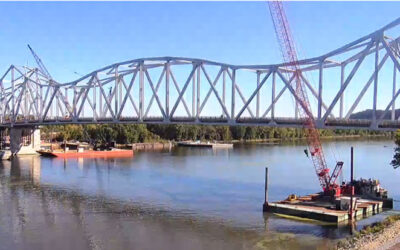 DOT announces projected opening date for Lansing Mississippi River bridge